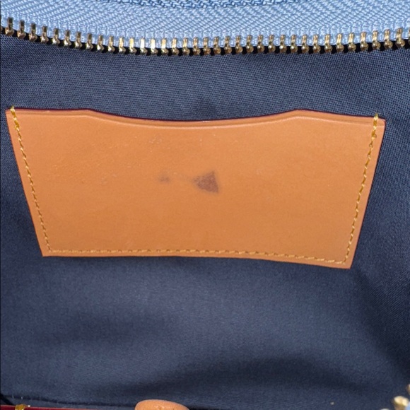 Coach Denim Hamptons Hobo Shoulder Bag Blue Denim adjustable - Picture 16 of 16